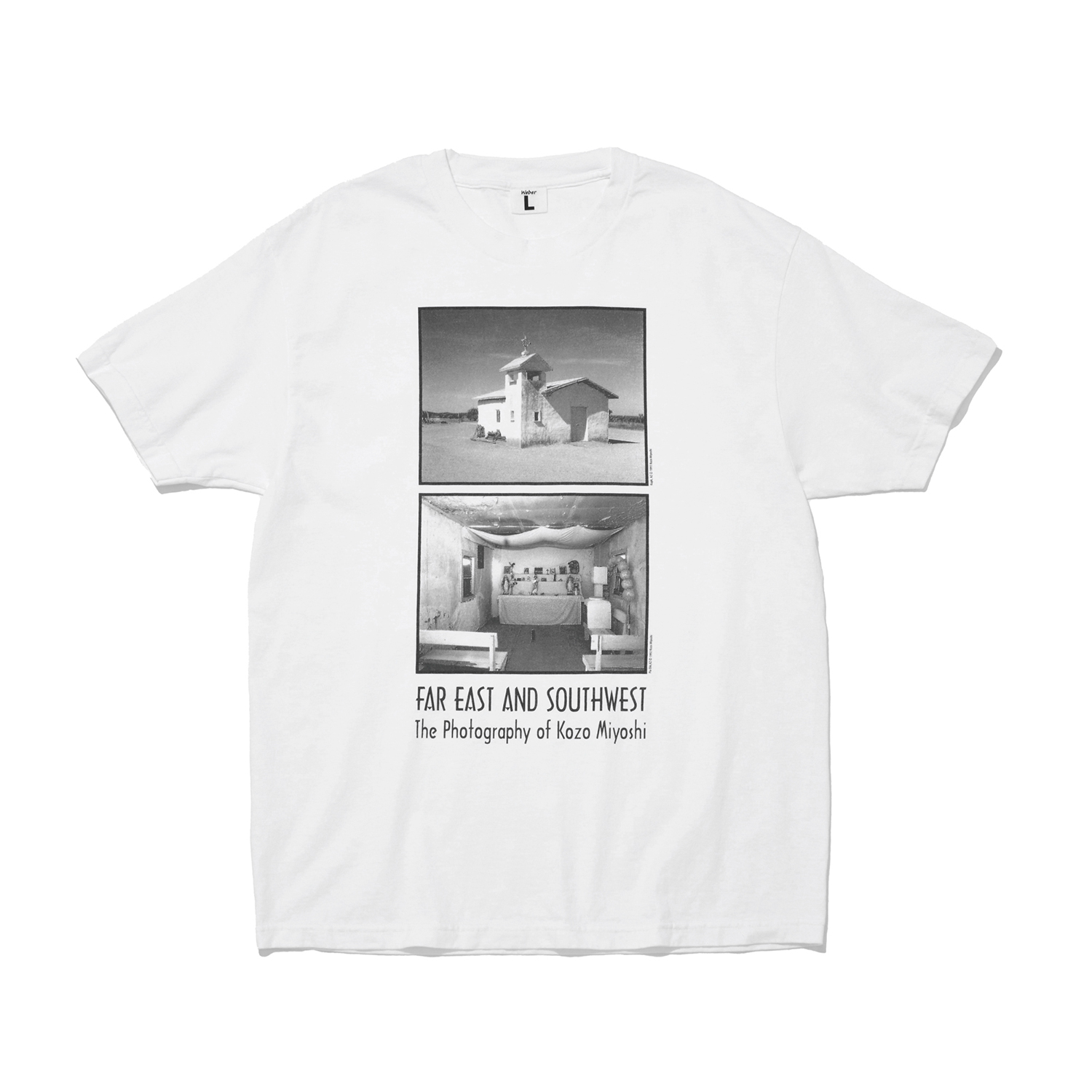 weberと三好耕三のコラボレーションTシャツ