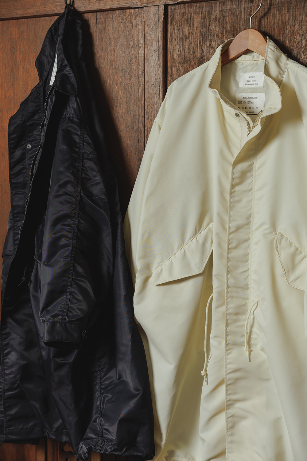 HYKE for BIOTOPの『TYPE M-65 FIELD COAT EX』