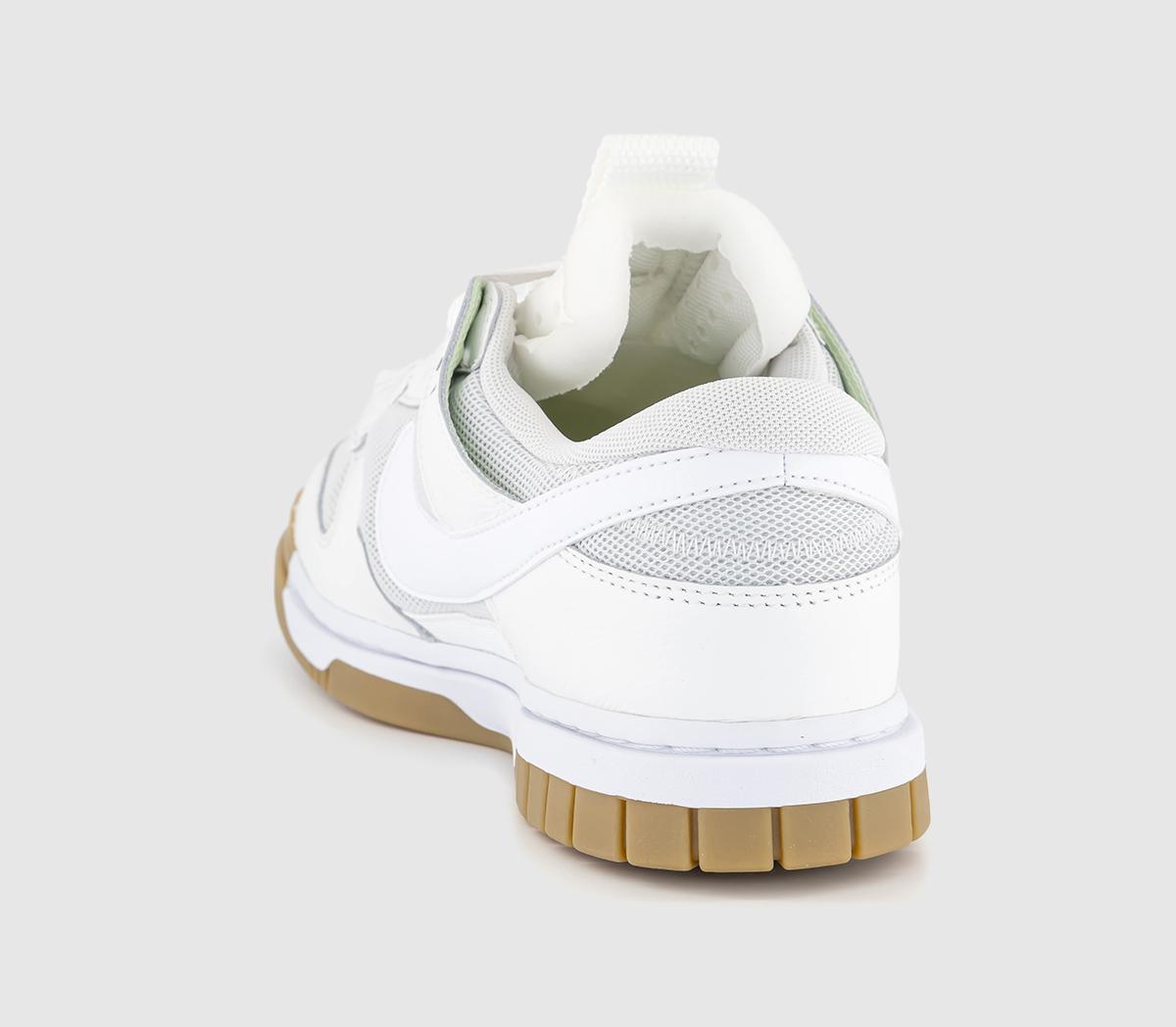 Nike Air Dunk Jumbo Trainers Photon Dust White Summit White Gum