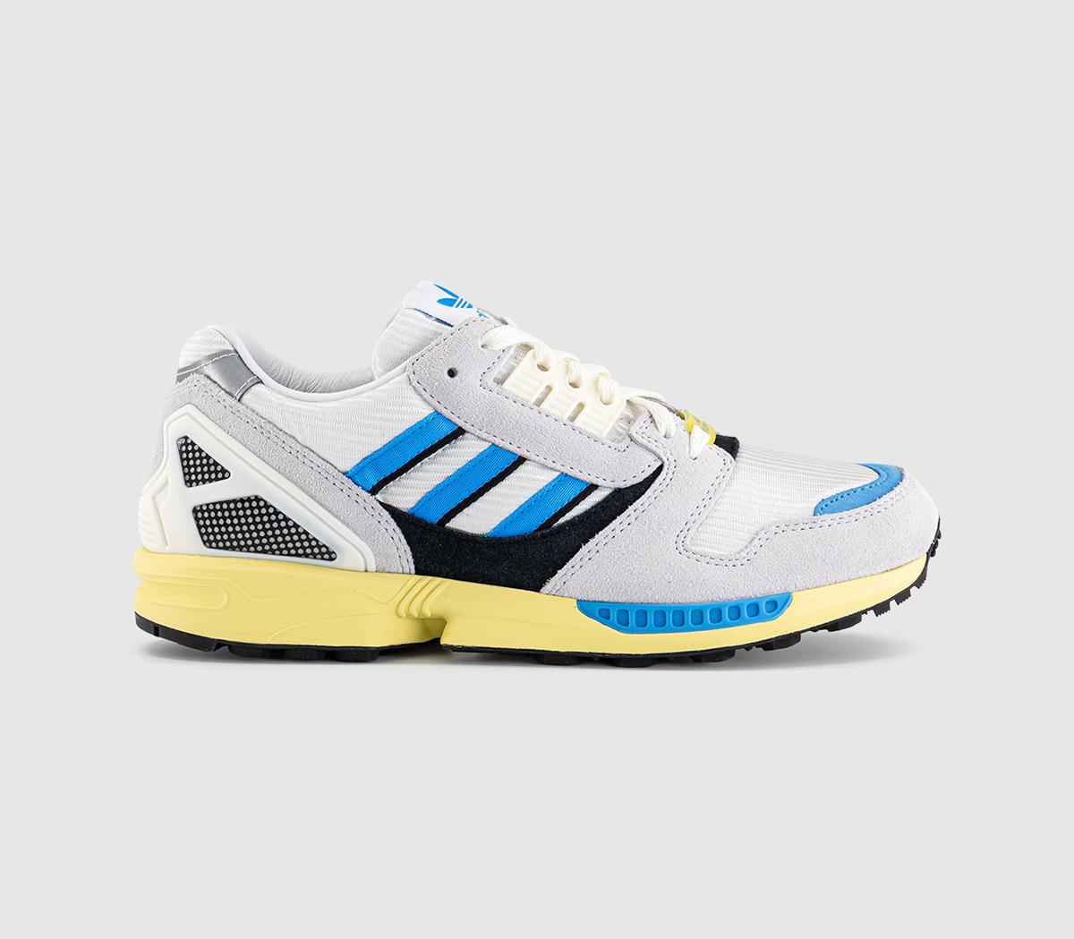 adidas ZX8000 Made In Germany White Lucid Aquamarine Powder Yellow