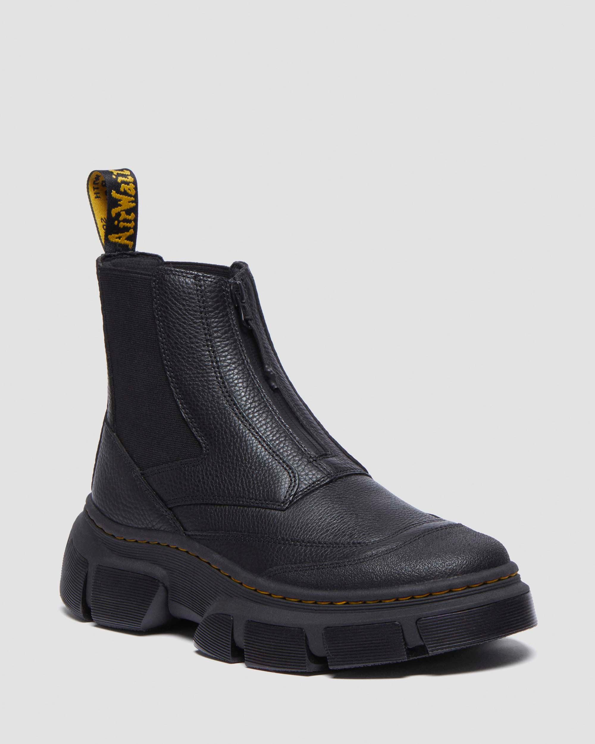 DMXL Zip Chelsea leather boots in Black | Dr. Martens