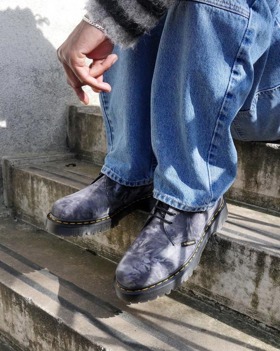 1461 BEX PLEASURES TIE DYE SHOES in Black | Dr. Martens