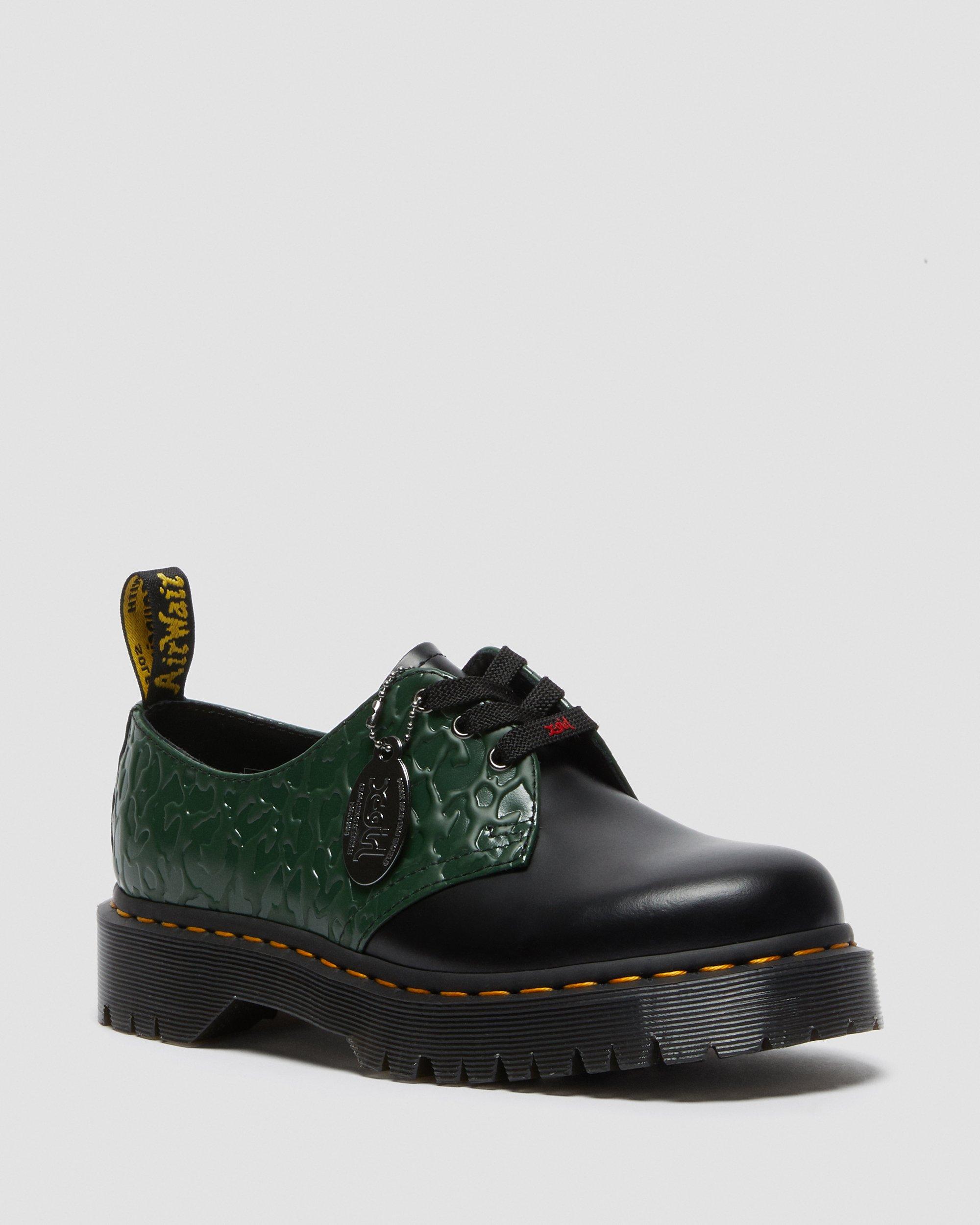 1461 Bex X-Girl Leather Oxford Shoes in Black | Dr. Martens