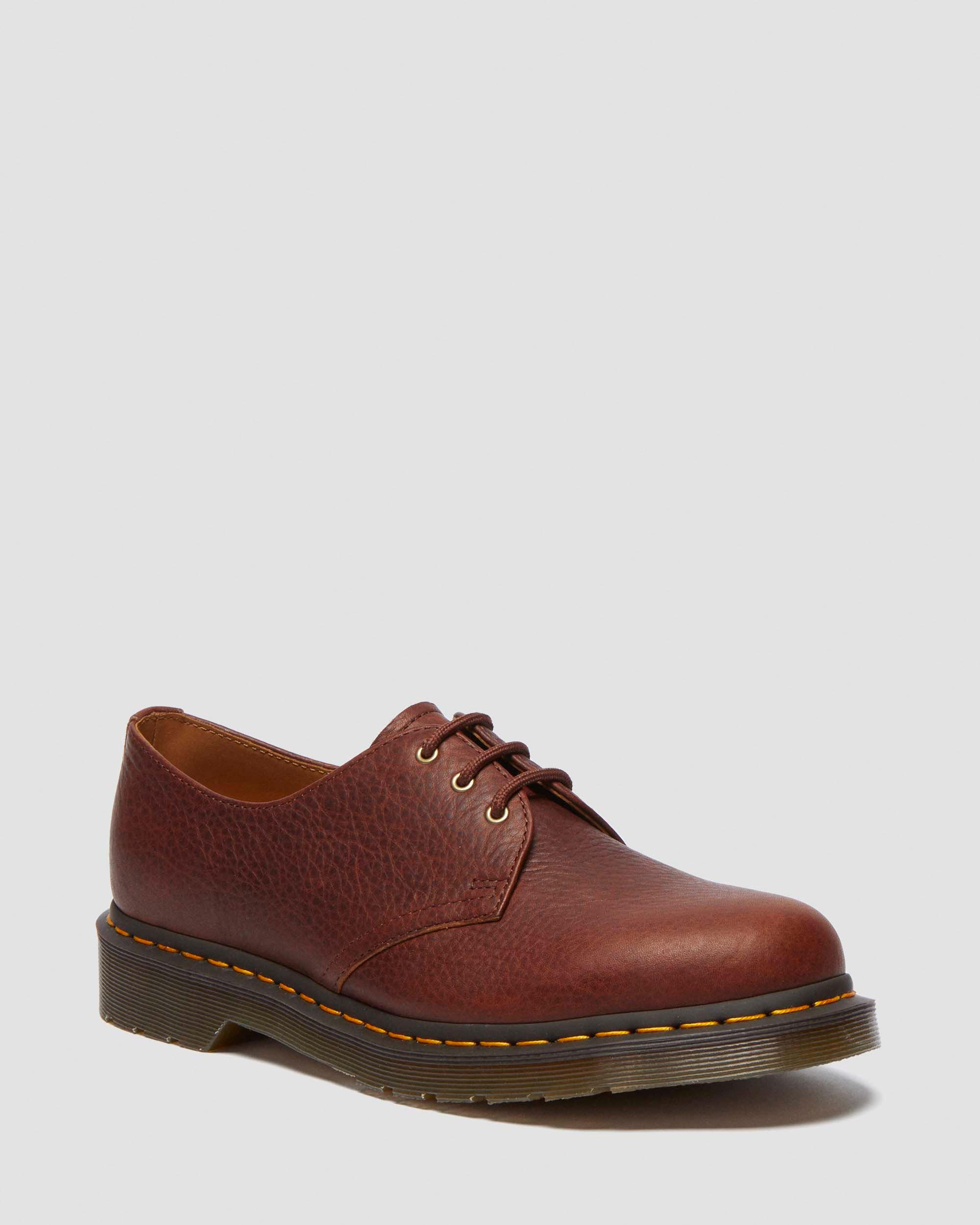 1461 Crazy Horse Leather Oxford Shoes in Brown | Dr. Martens