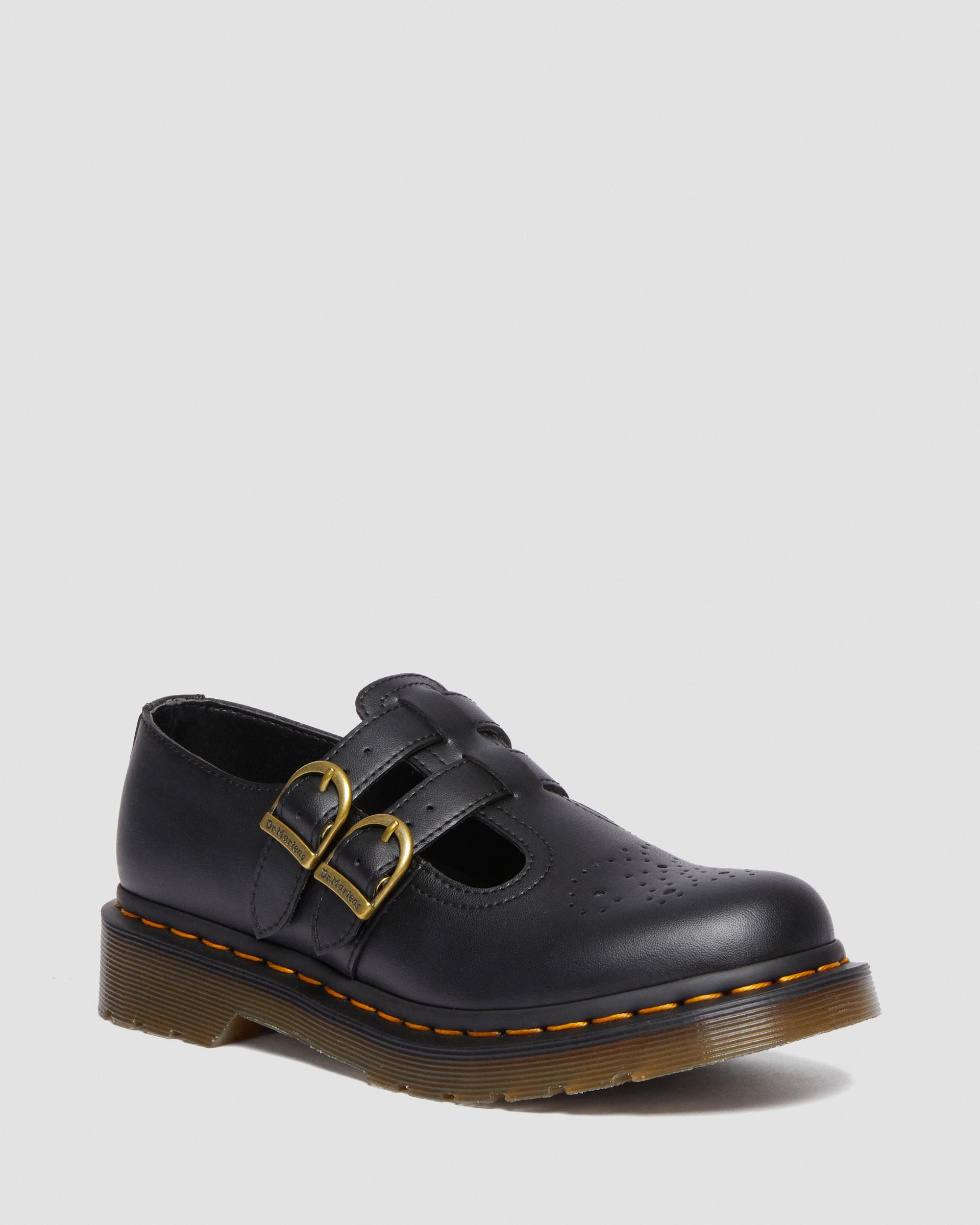 Vegan 8065 Felix Mary Jane Shoes in Black | Dr. Martens