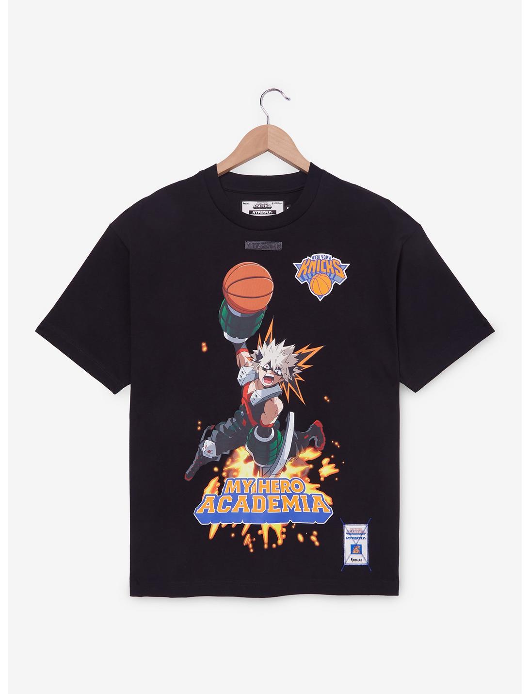 Hyperfly NBA x My Hero Academia Bakugo New York Knicks T-Shirt