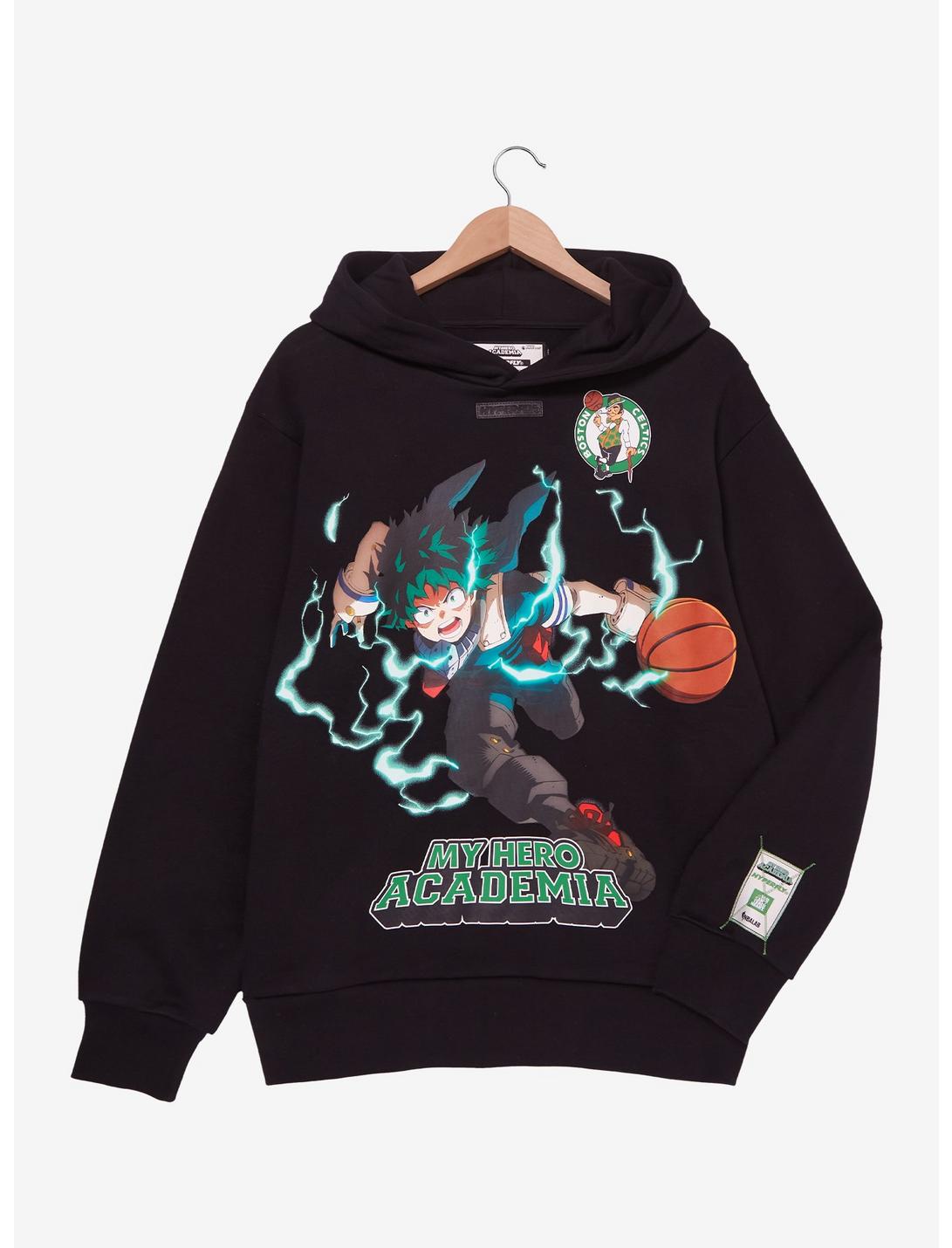 Hyperfly NBA x My Hero Academia Deku Boston Celtics Hoodie