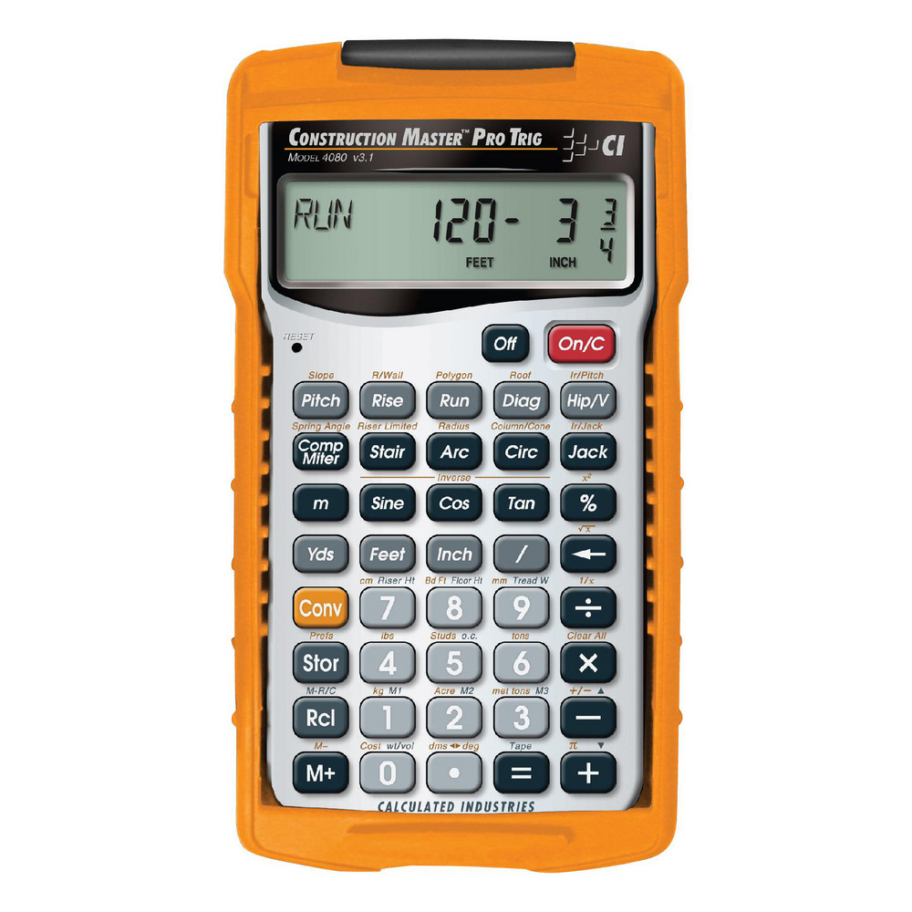 Calculated Industries - 11-Digit (7 normal, 4 Fractions) with Full