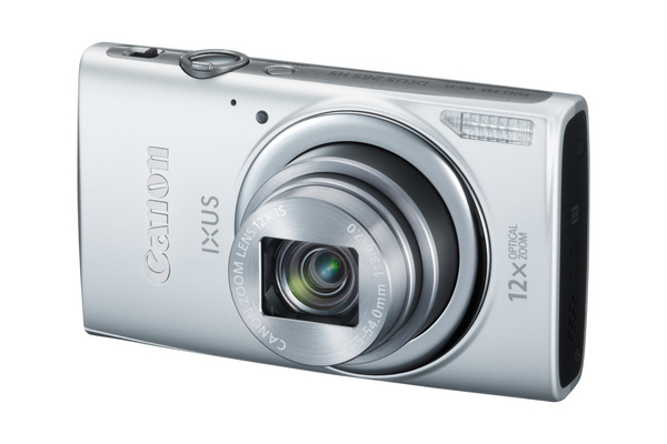 Canon IXUS 265 HS - 16 MP - 12 x optical zoom - Wi-Fi - Silver