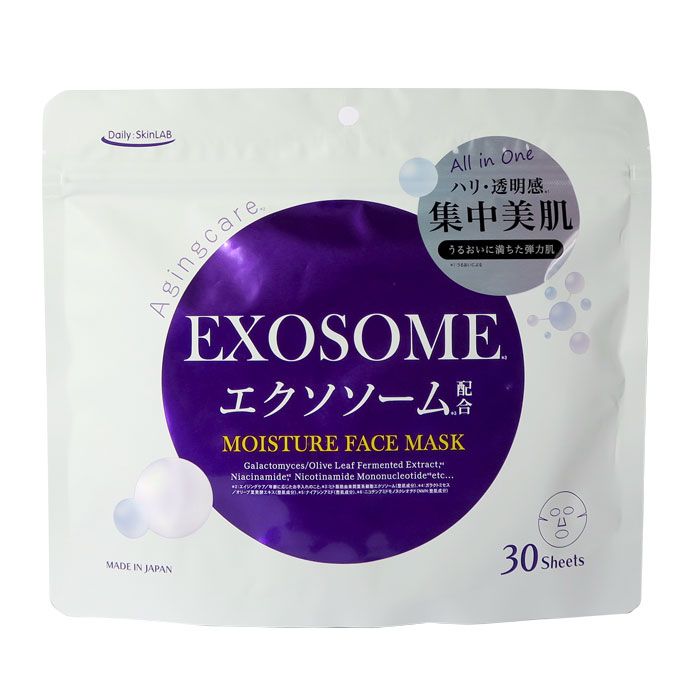 三和通商 エクソソーム モイスチャーフェイスマスク 30枚の通販
