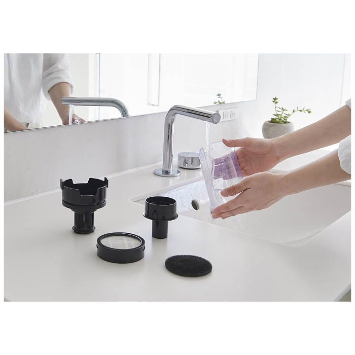 アイリスオーヤマ 充電式サイクロンスティッククリーナー SCD-183P-Bの