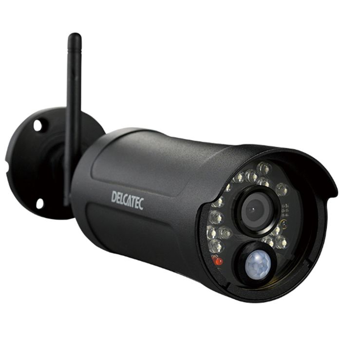 デルカテック ワイヤレス対応ネットワークカメラ1台セット CNW3SZ11の