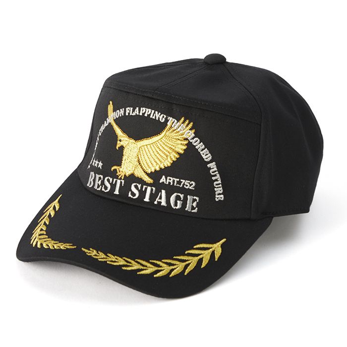 刺繍キャップ 鷹 J752 ブラックの通販｜帽子｜帽子｜ホームセンター