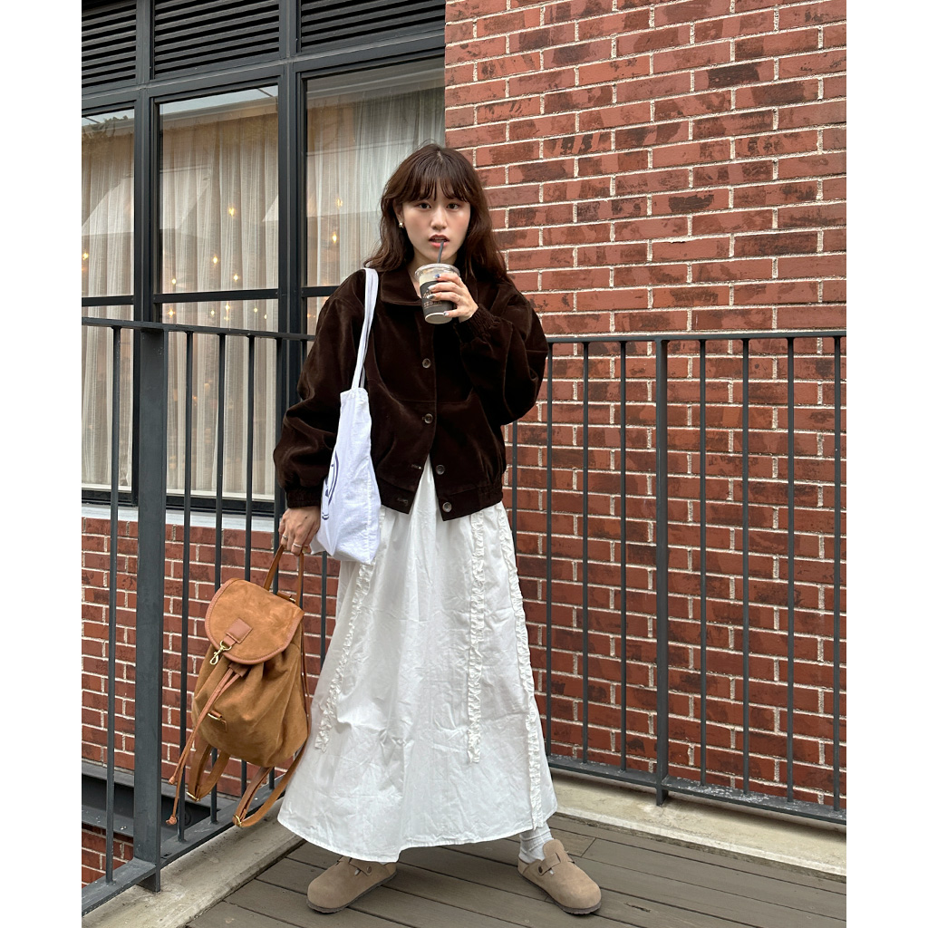 スエードクラシックジャンパー | ファッション通販サイト NUGU