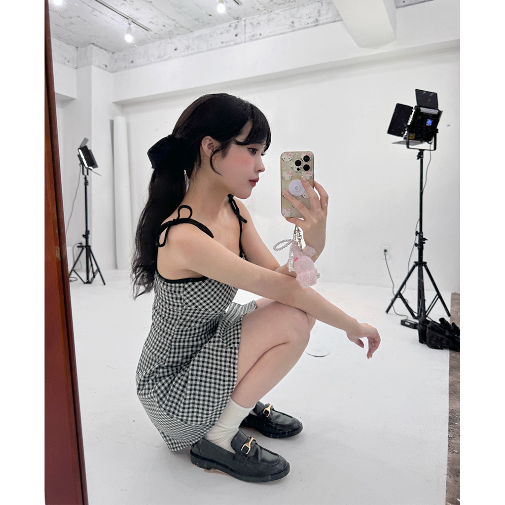 チェックミニワンピース | ファッション通販サイト NUGU