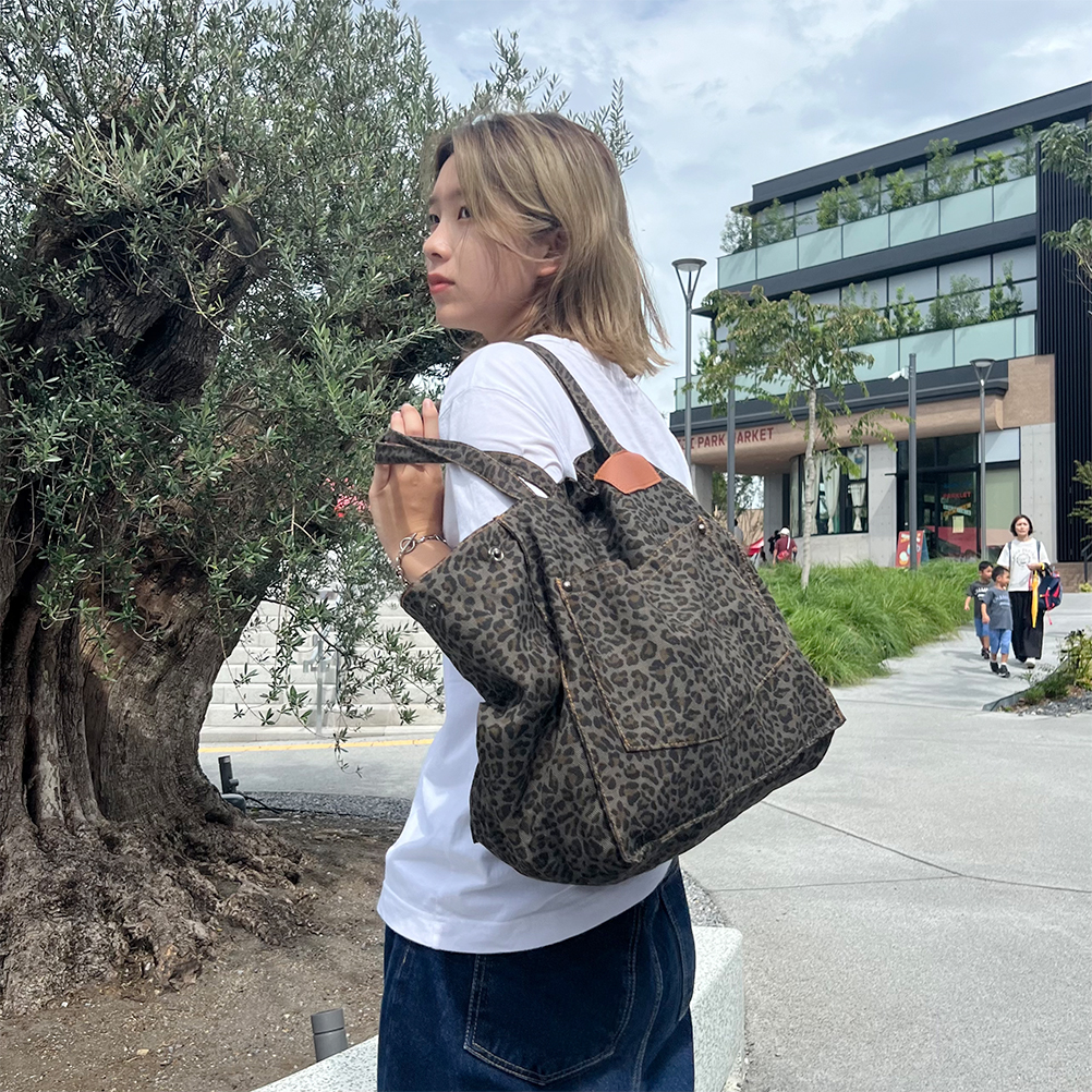 レオパードビッグショルダーバッグ | ファッション通販サイト NUGU