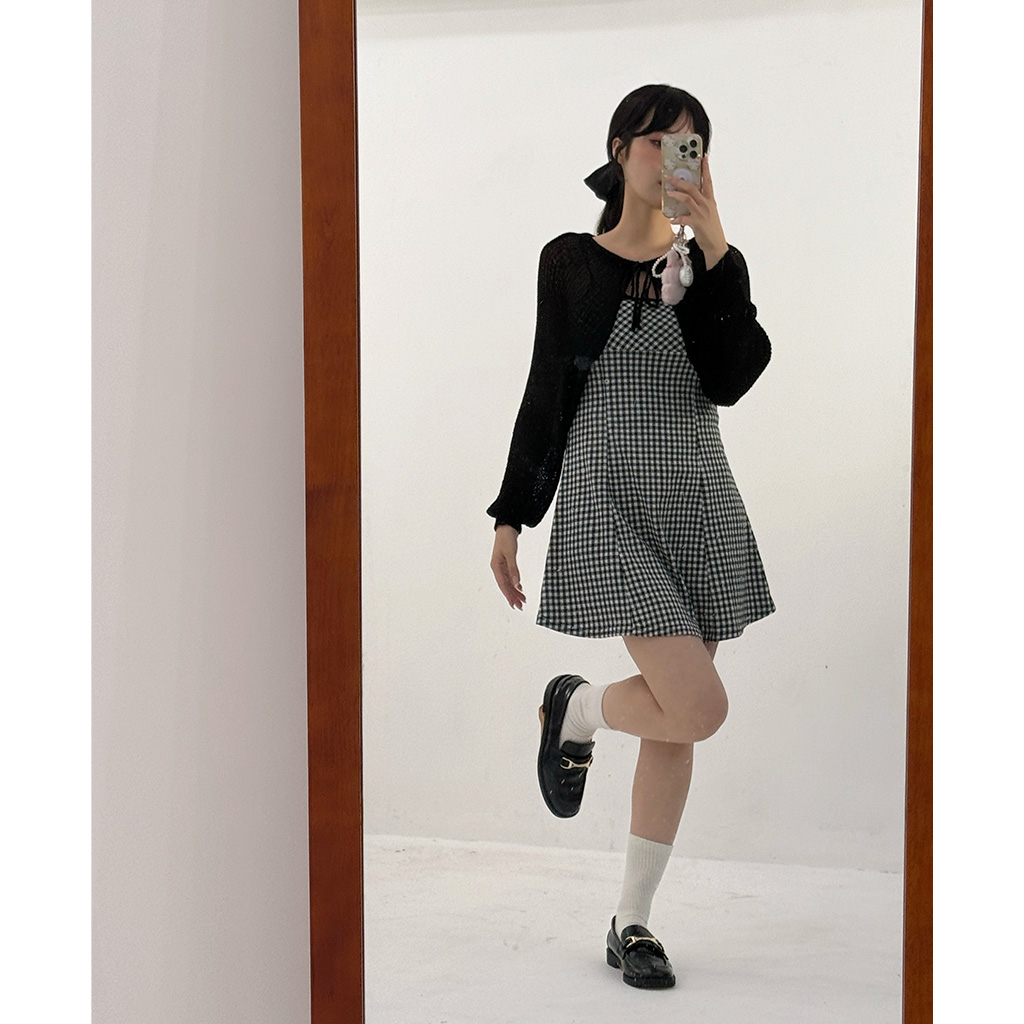 チェックミニワンピース | ファッション通販サイト NUGU