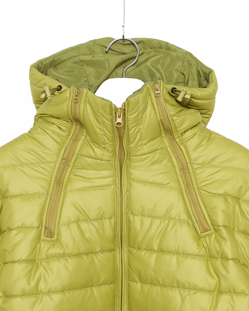 ユニセックス)2WAYフード軽量中綿ジャケット | ファッション通販サイト