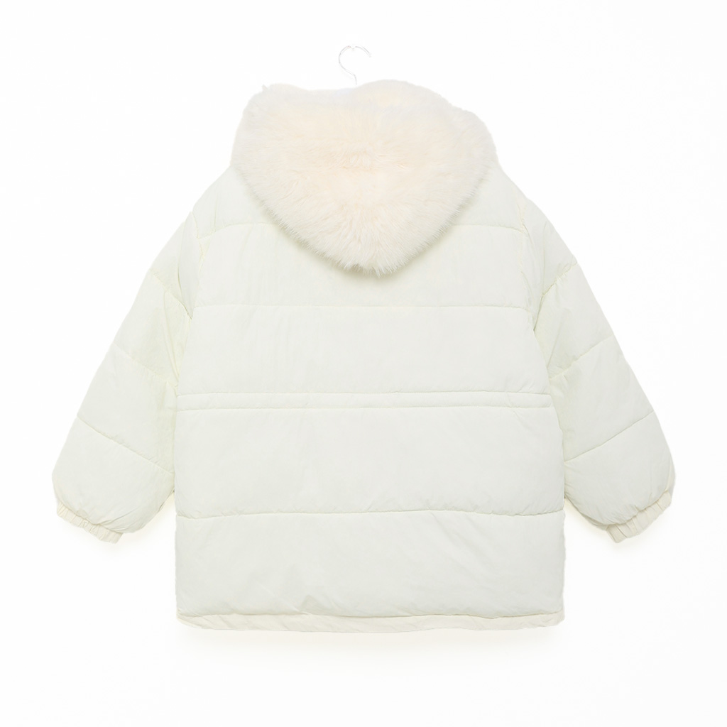 POLAND DOWN フード付きダウンジャケット poland down ダウンコート