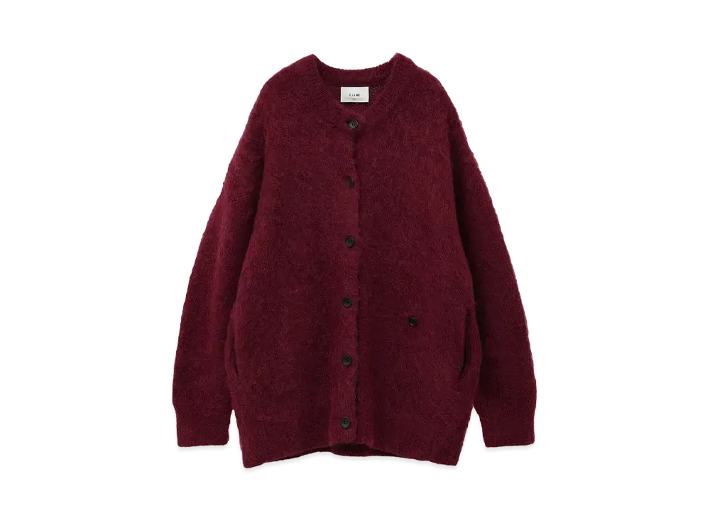 CLANE x Suzu Hirose Mohair Loose Knit Cardigan 