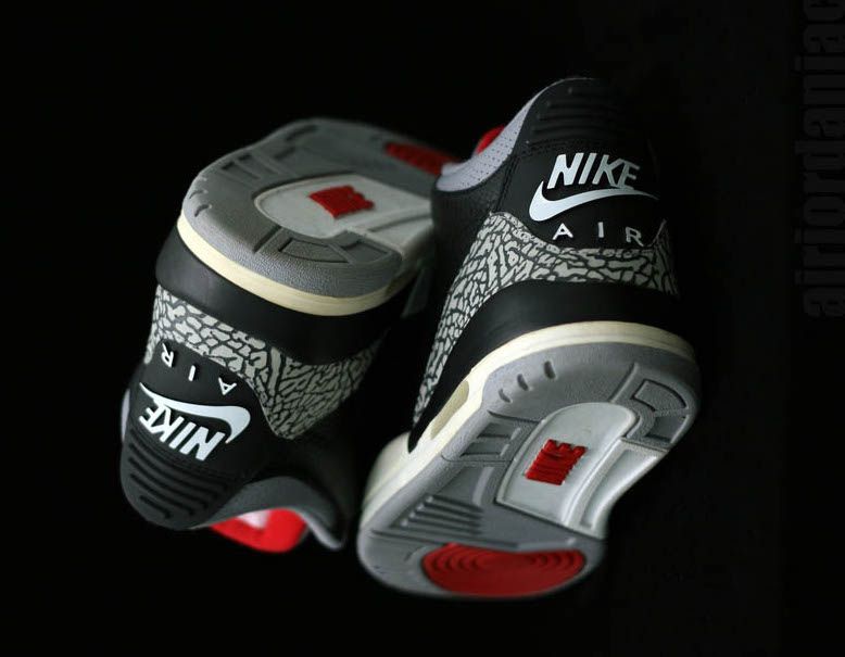 ナイキ エアジョーダン3 OG ブラック/セメント【2018/2/17発売