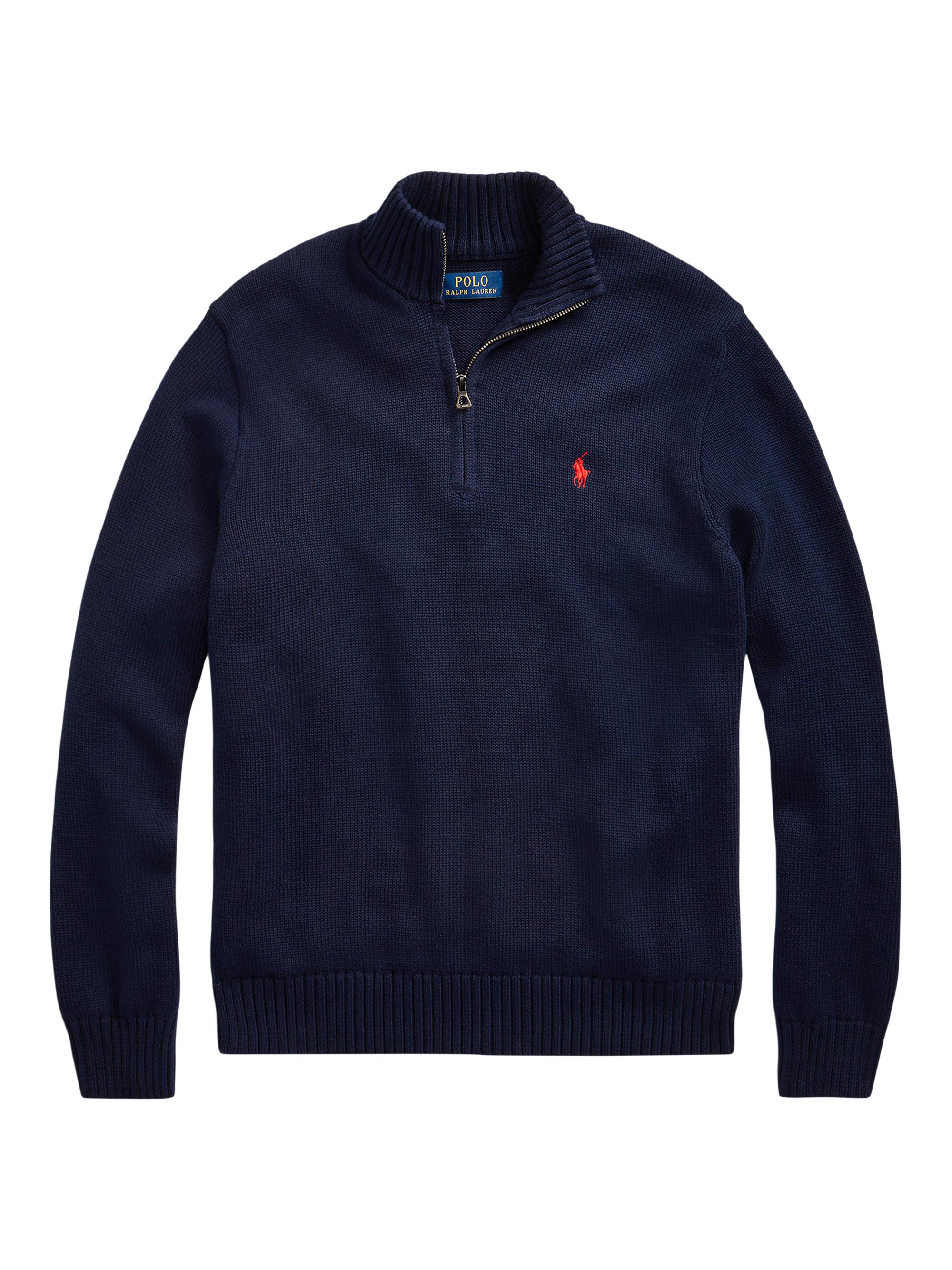Polo Ralph Lauren The RL Fleece Logo Collared Sweatshirt | Saks