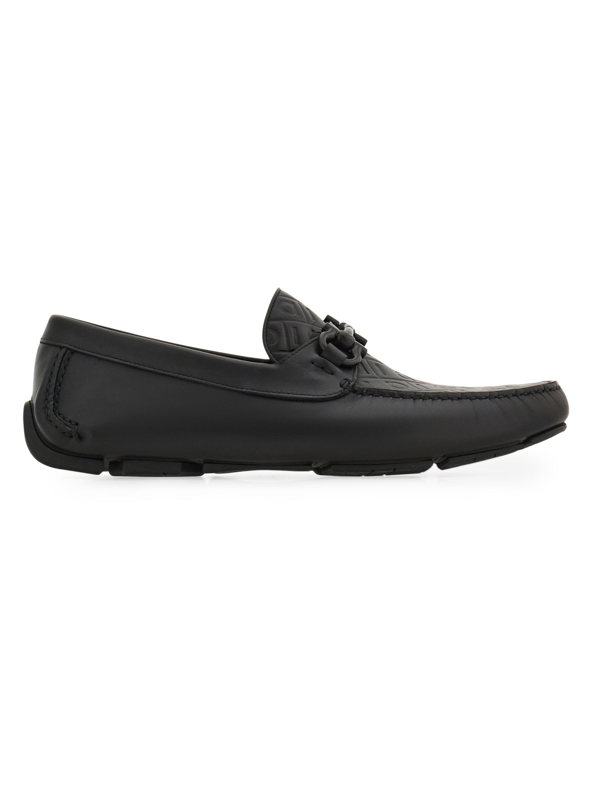FERRAGAMO Funes Leather Loafers | Saks Fifth Avenue