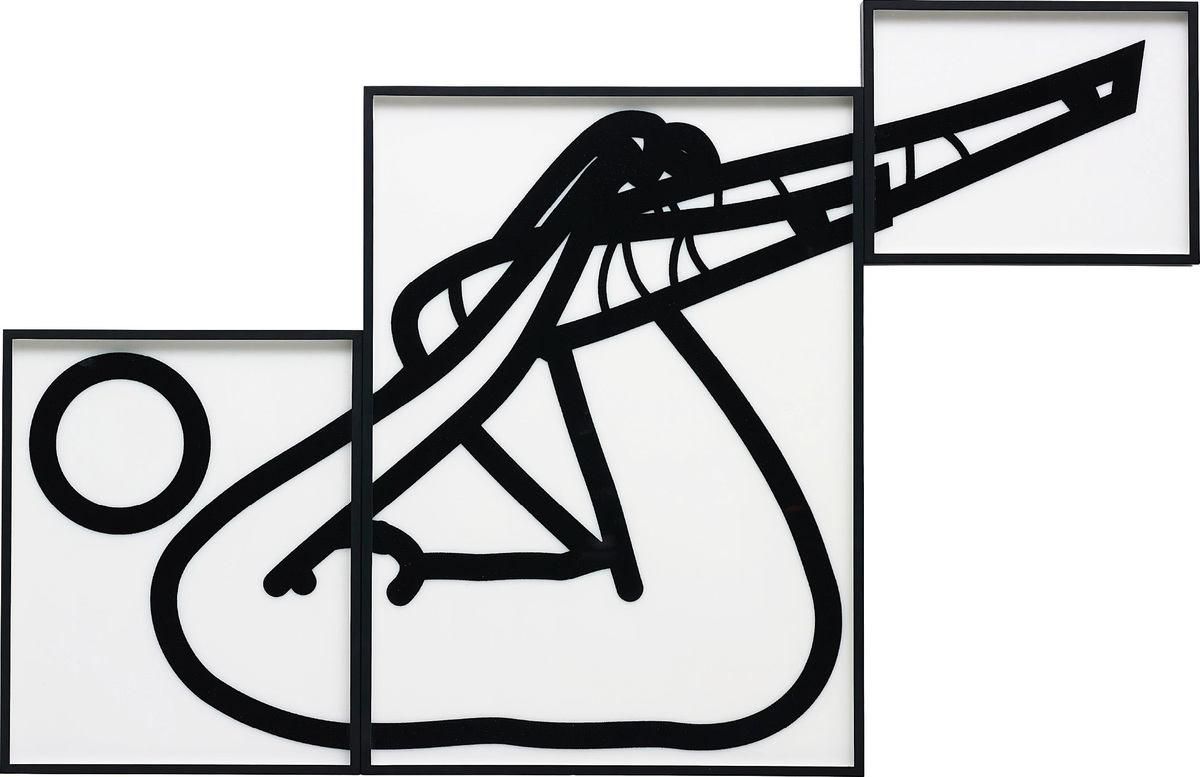 Julian Opie View Of Mount Fuji With Daisies From Route 300 (Signed