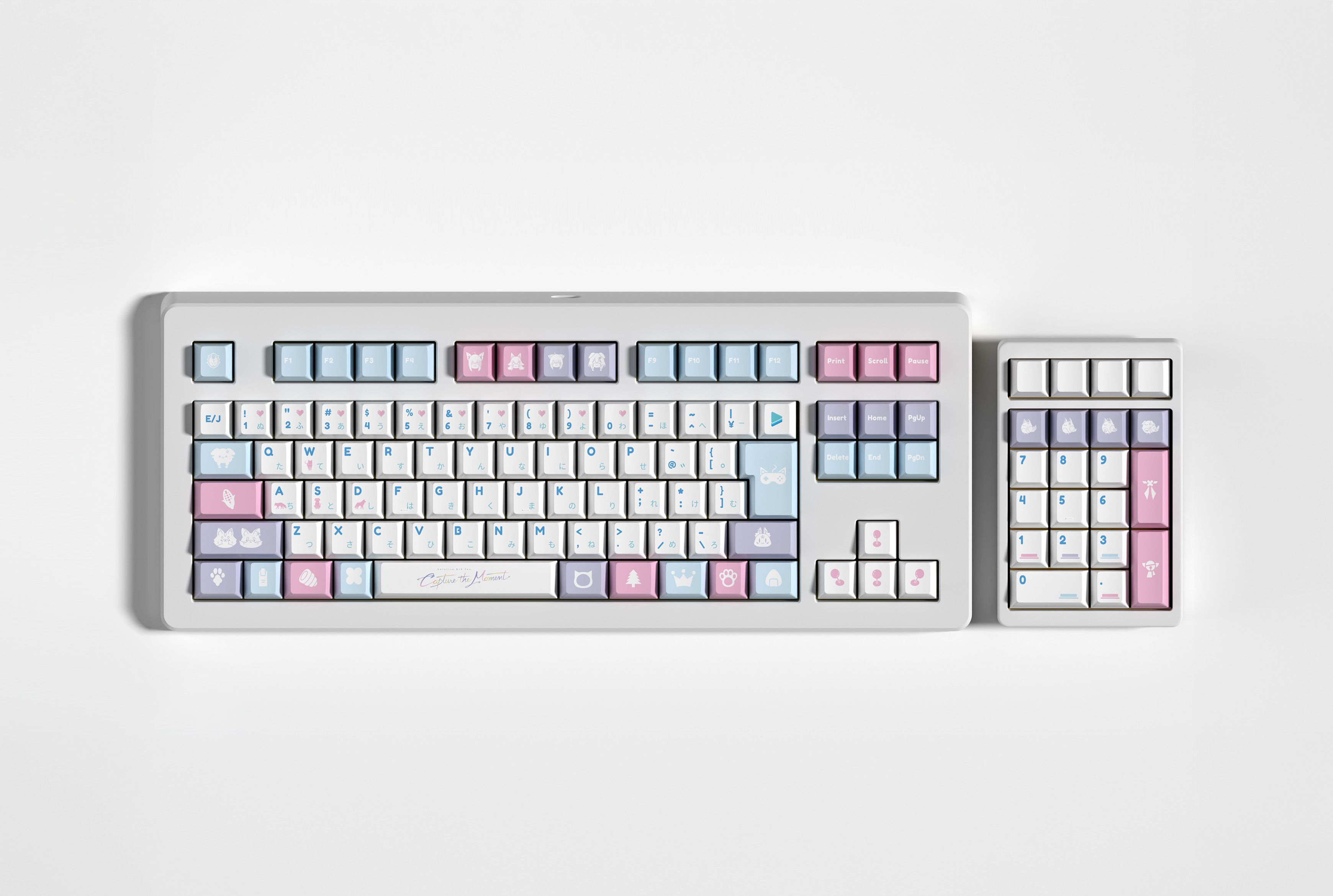 hololive GAMERS Capture the Moment Keycaps | HYTE