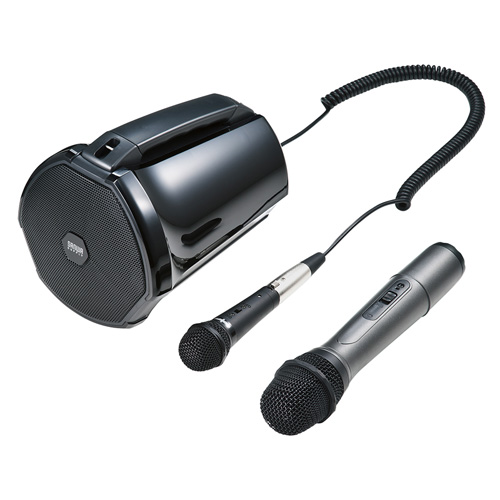 MM-SPAMP3【ワイヤレスマイク付き拡声器スピーカー】会議や講義