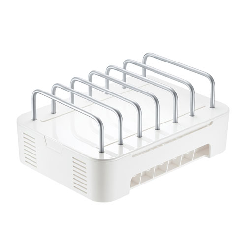 PDA-STN21WN2【タブレット・スマートフォン用スタンド（充電器収納