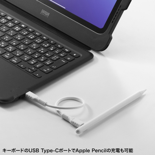 SKB-IP8BK【iPad 第10世代・A16専用ケース付き一体型キーボード（Type