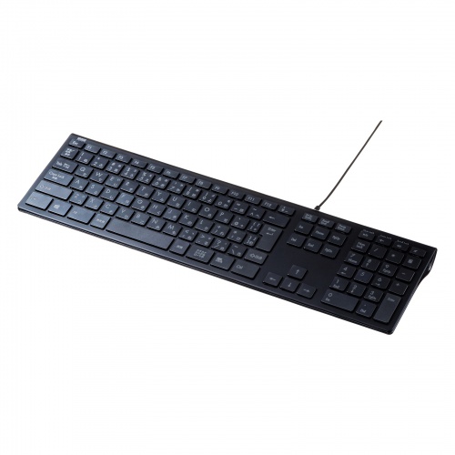 SKB-SL33BK【USBスリムキーボード】快適に入力できるスタンダード