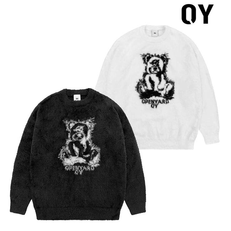 OY ヘアリーシャドーオードリーニット 全2色[品番：PBIW0002508