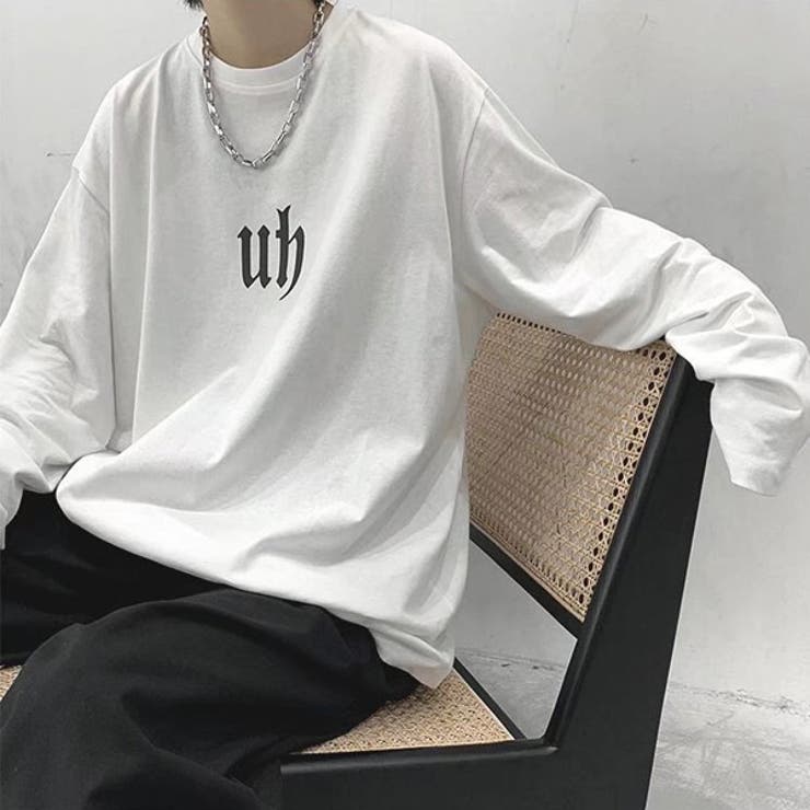 ロンT ネックレスセット ロゴプリント[品番：DCTW0003845]｜Decorative