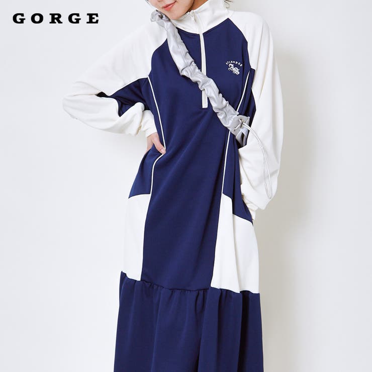 ジャージ切替ワンピース[品番：GORW0009722]｜GORGE （ゴージ）の