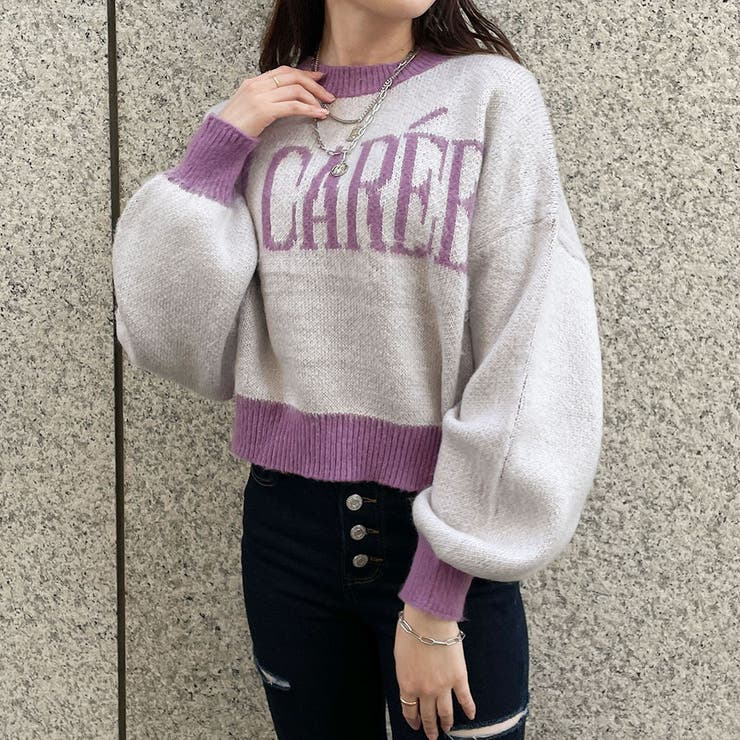 ロゴリンガーニットプルオーバー[品番：GORW0007445]｜GORGE （ゴージ