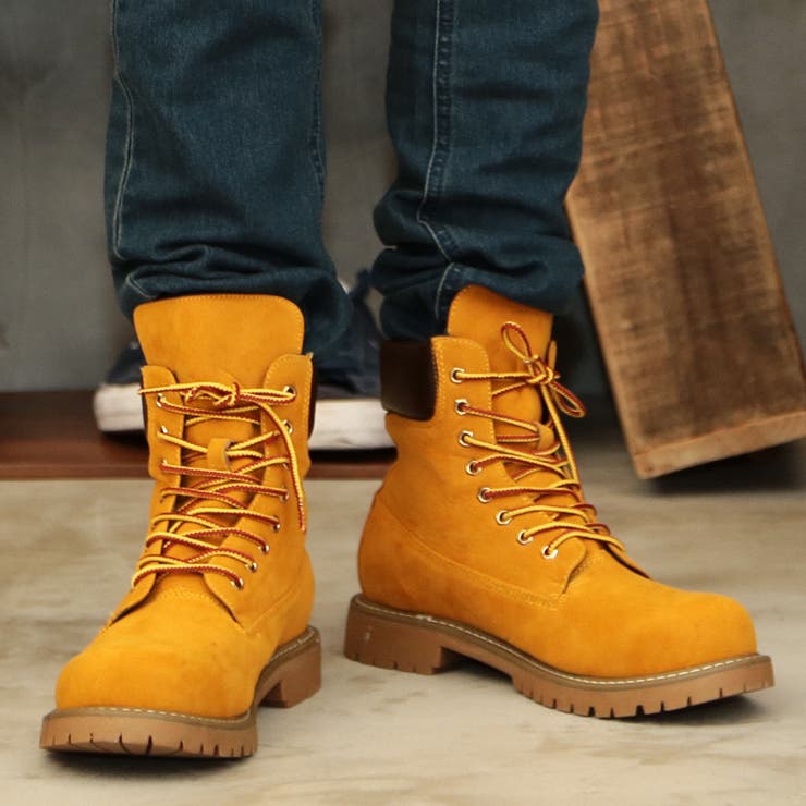 ブーツ メンズ イエローブーツ◇roshell(ロシェル)[品番：JG000009734