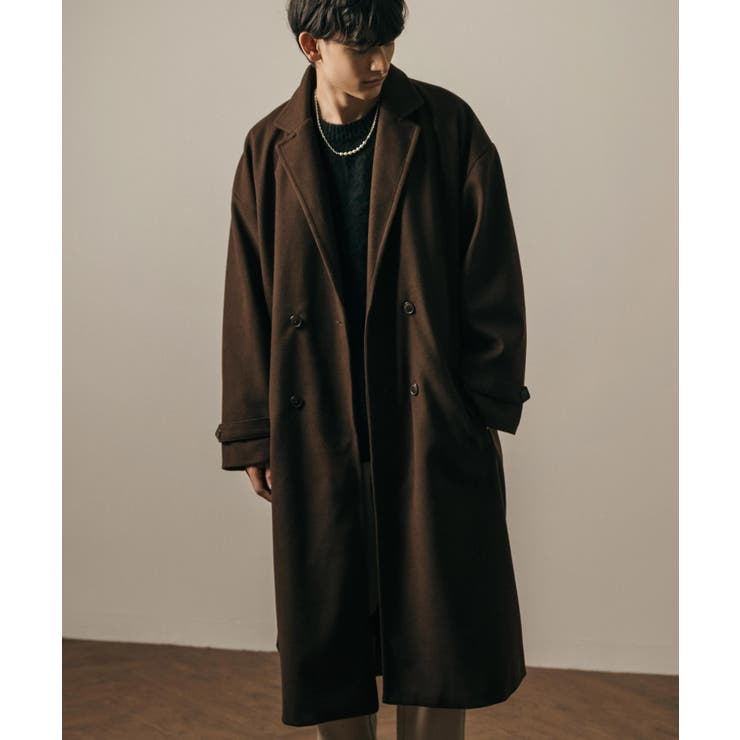 チェスターコート ロングコート オーバーサイズ[品番：OE000006908
