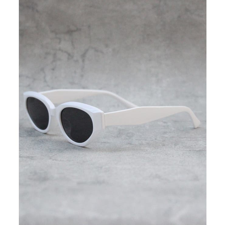 キャットアイサングラス メンズ レディース 黒ブチ眼鏡 伊達めがね