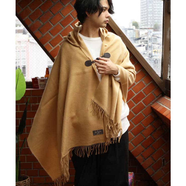 ポンチョ メンズ フード[品番：EH000006077]｜8（eight） （エイト）の