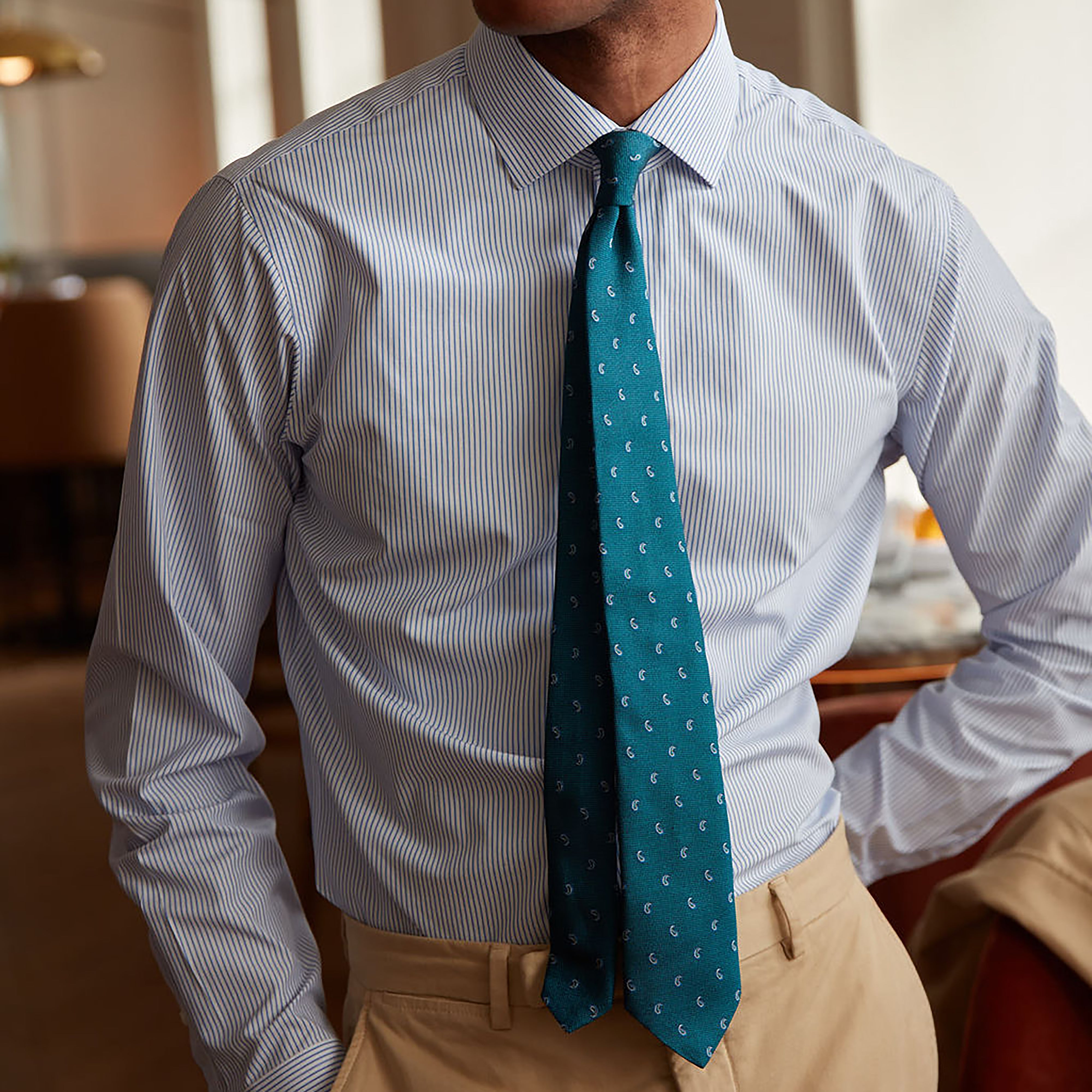 Divertente Paisley Teal Tie | Silk Ties | The Tie Bar