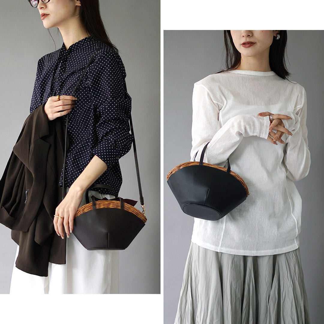 BAGMATI（バグマティ） ショルダー かごバッグ / ハンドバッグ 2WAY