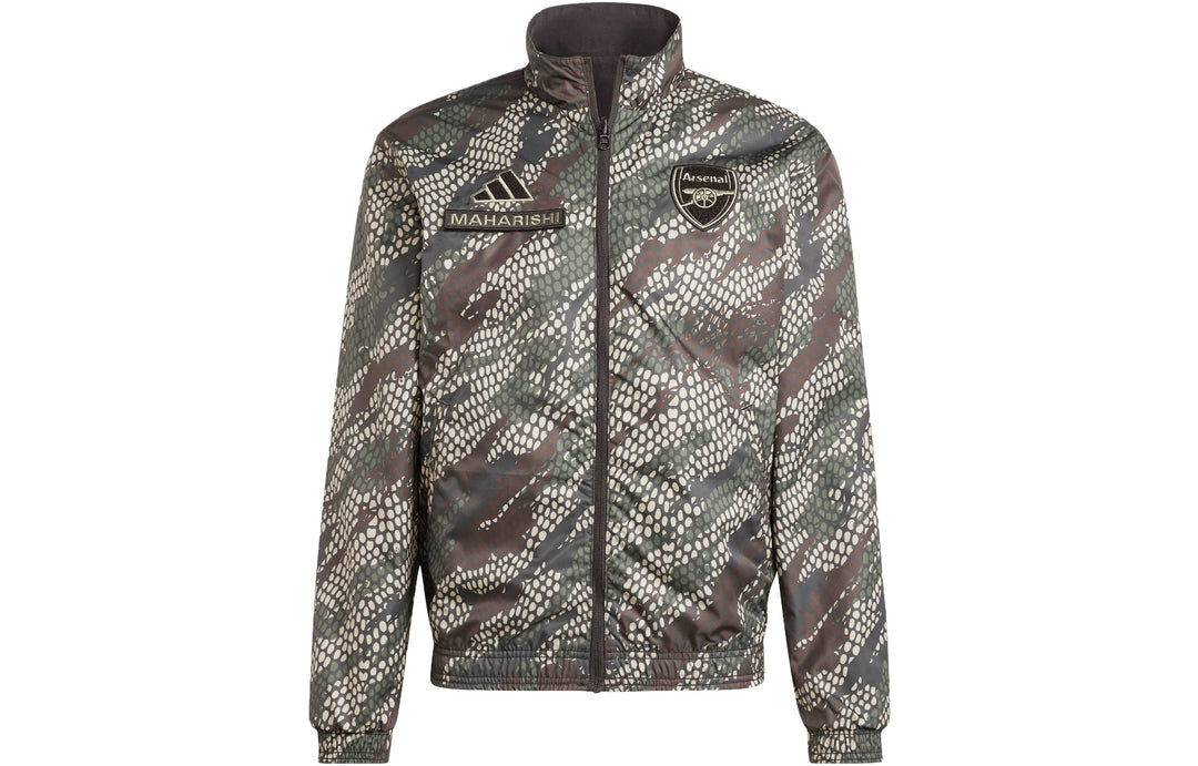 adidas Arsenal x Maharishi Anthem Jacket 'Black' IN4749