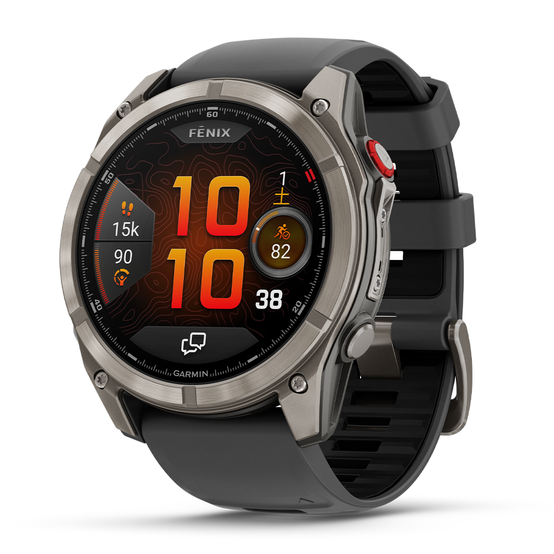 fenix 8 Pro AMOLED 51mm Ti Graphite 010-03199-31｜ガーミン
