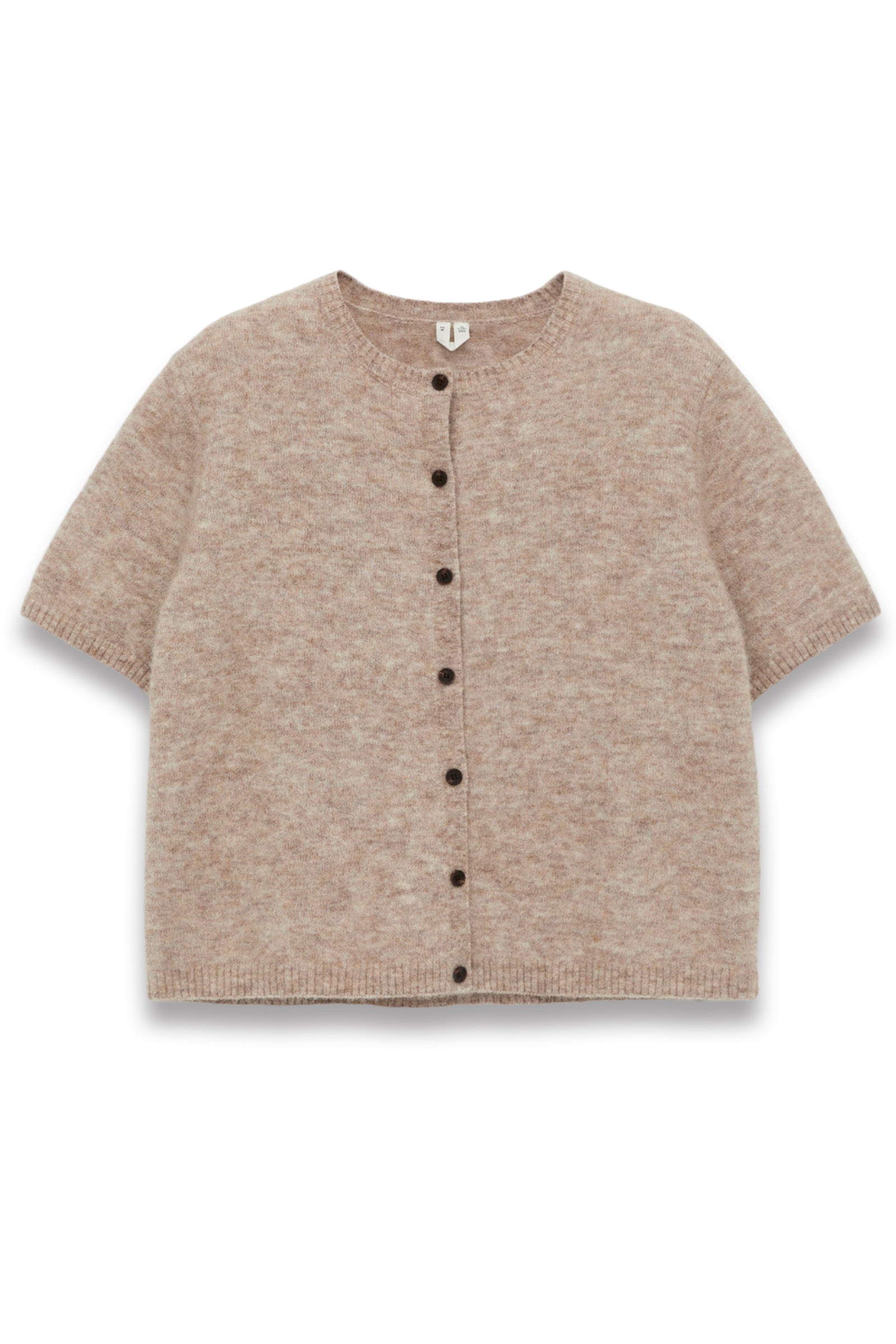 Topshop Knitted Premium Alpaca Blend Micro Cardigan | Wardrobe Icons
