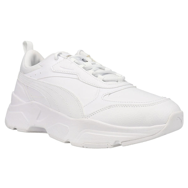 Shop White Womens Puma Spina Nitro Basic Lace Up Sneakers – Shoebacca