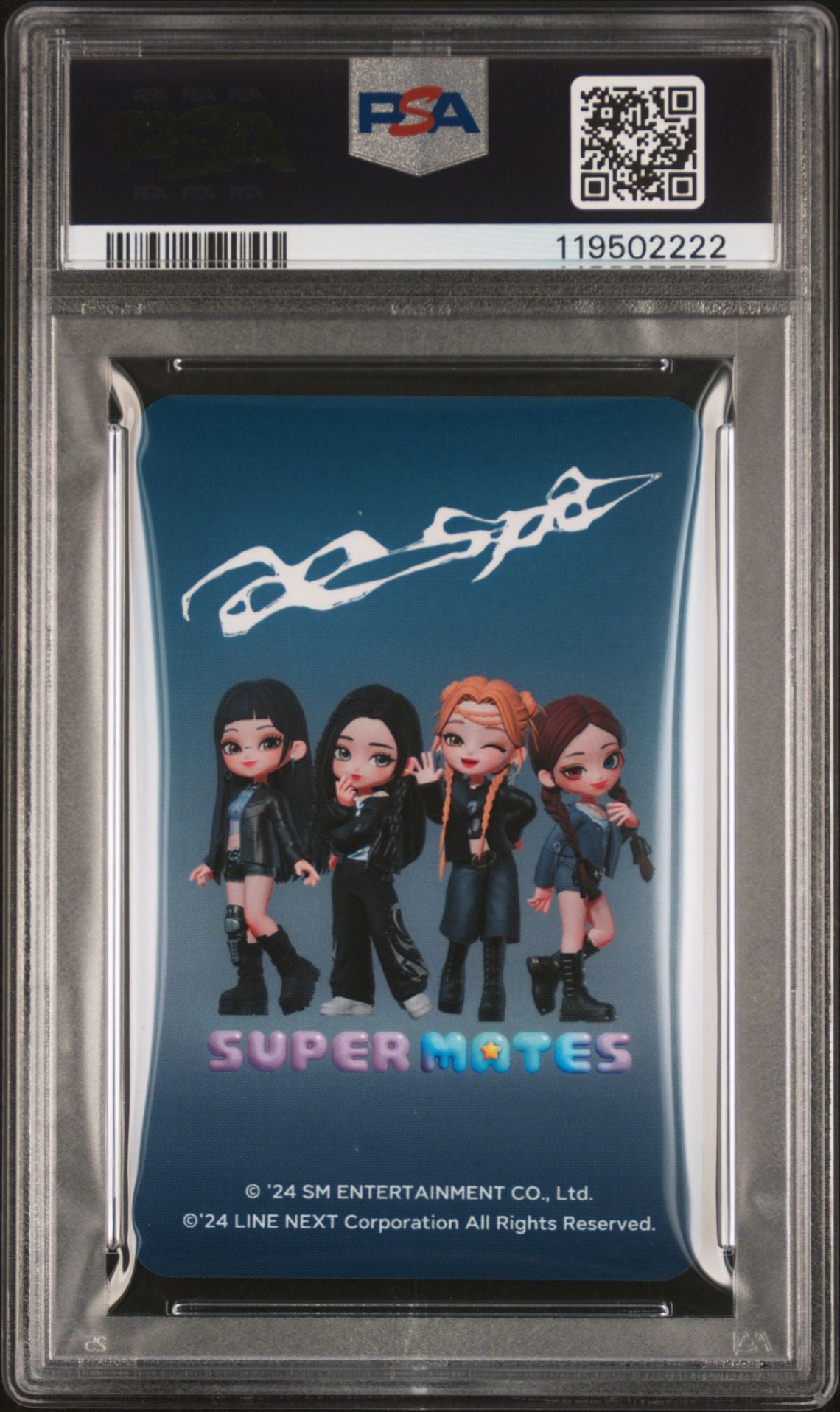 KPOPGRADED.COM WINTER AESPA SUPER MATES LEVEL UP EVENT PHOTOCARD