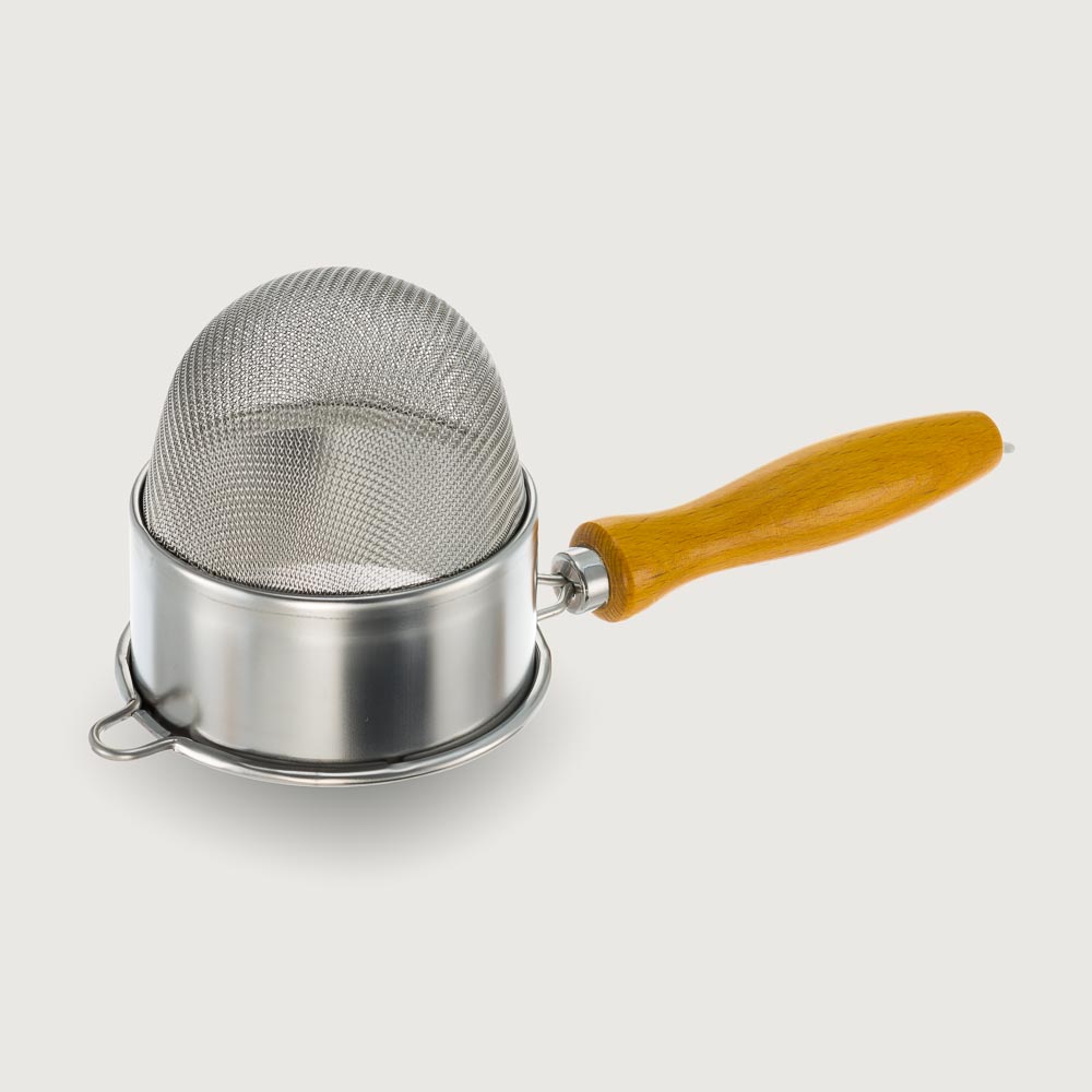 Japanese Strainer With Wooden Handle (Deep) Fine Strainers