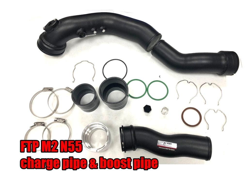 FTP BMW F87 M2 N55 charge pipe +Boost pipe V2 (M2 , M135i ,M235i
